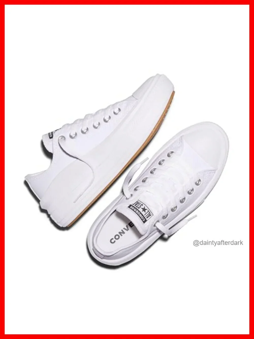 Converse Chuck Taylor All Star Canvas Platform Low Top Sneakers Women's